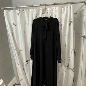 Eloquii Black Long Sleeve Dress
